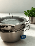 Stainless Steel Alpha Food Steamer