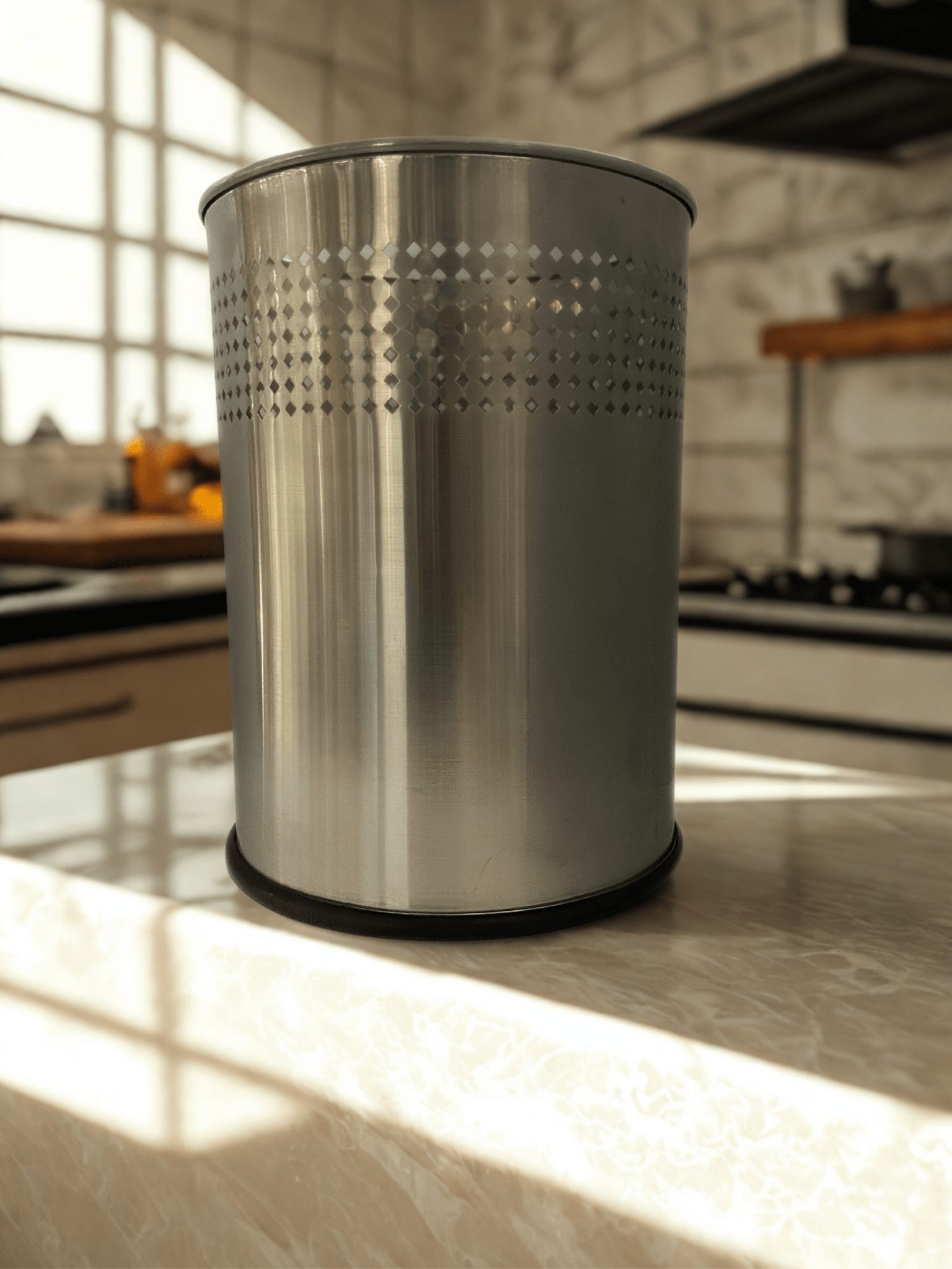 Stainless Steel Grand Square Dustbin/Basket
