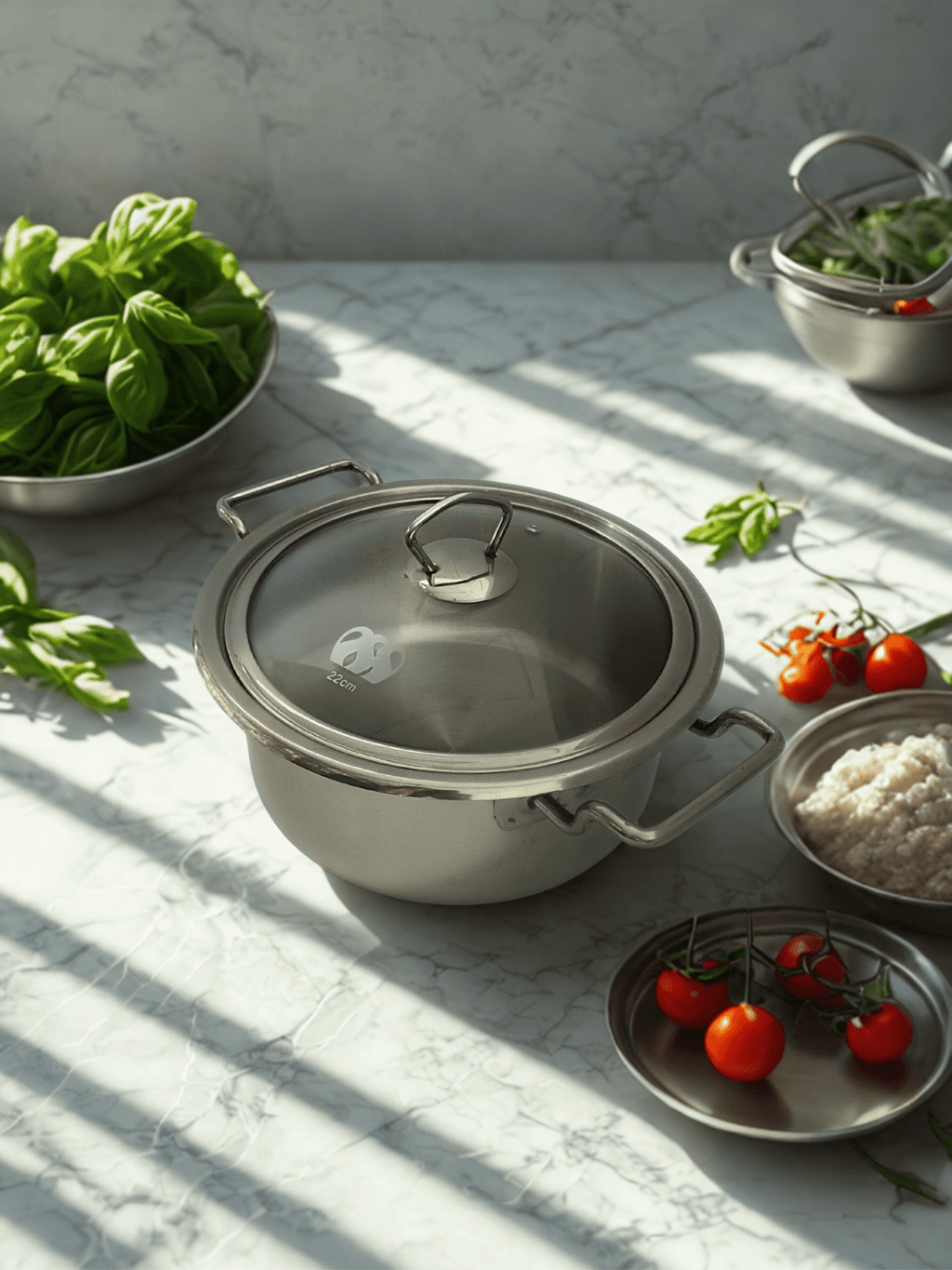 Alpha Stainless Cooking Pot
