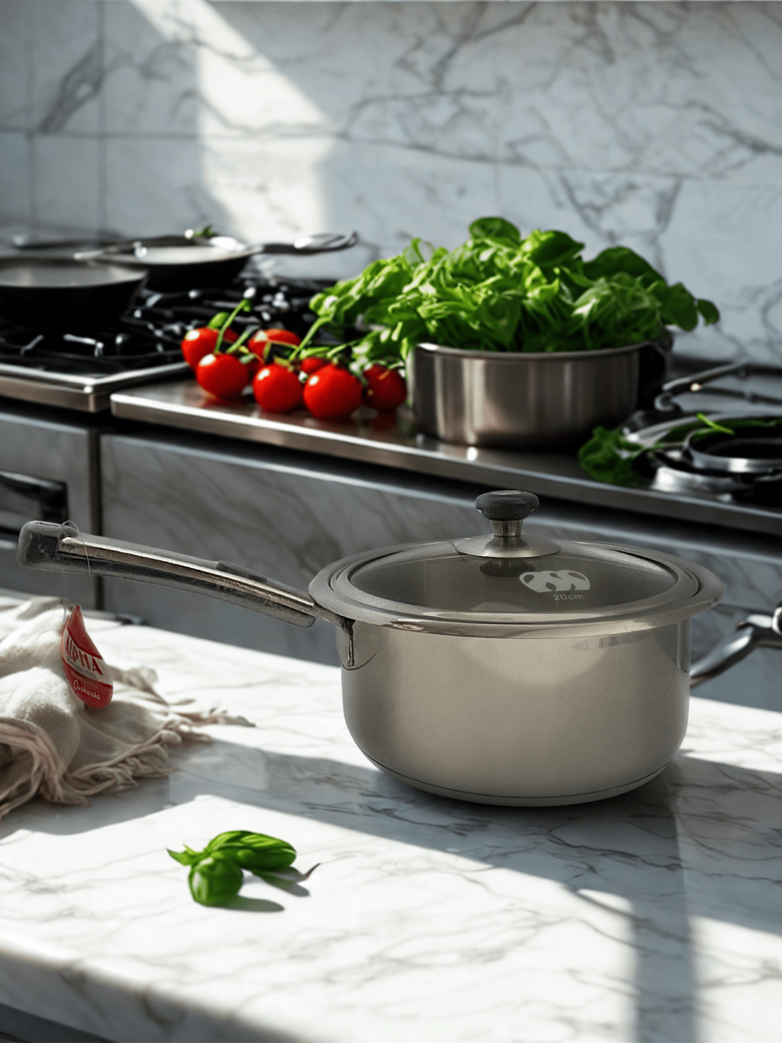Stainless Steel Alpha Sauce Pan