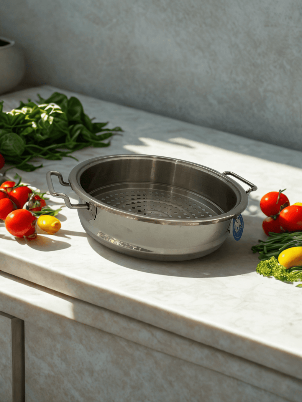 Stainless Steel Alpha Steam Pan