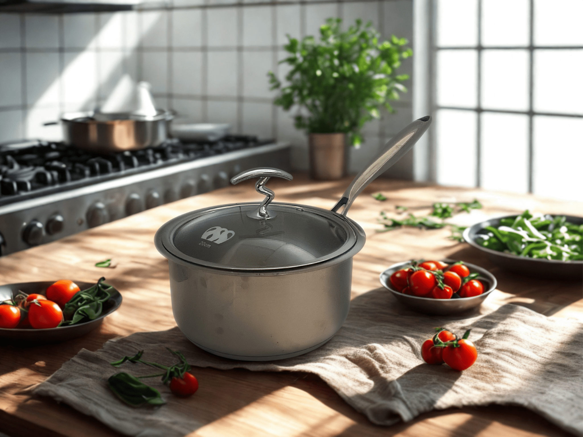 Alpha Premium Crown Sauce Pan