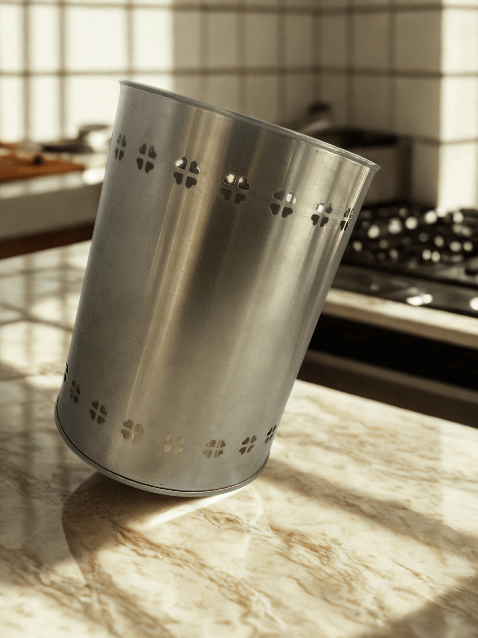 Stainless Steel Grand FLORA dustbin