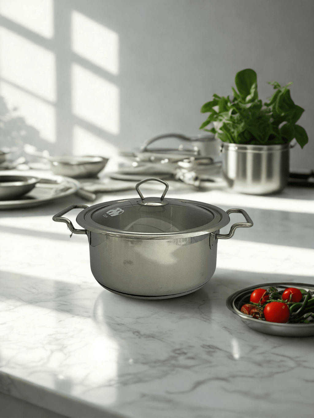 Alpha Stainless Cooking Pot